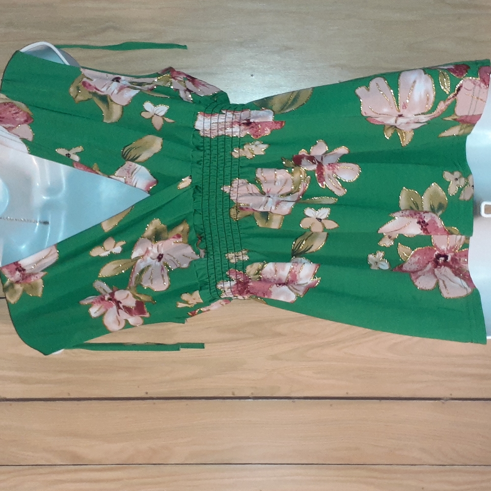 🆕 SALE 🛍️ Saint Patties Day Anna Morgan  Collection Blouse - Picture 6 of 11
